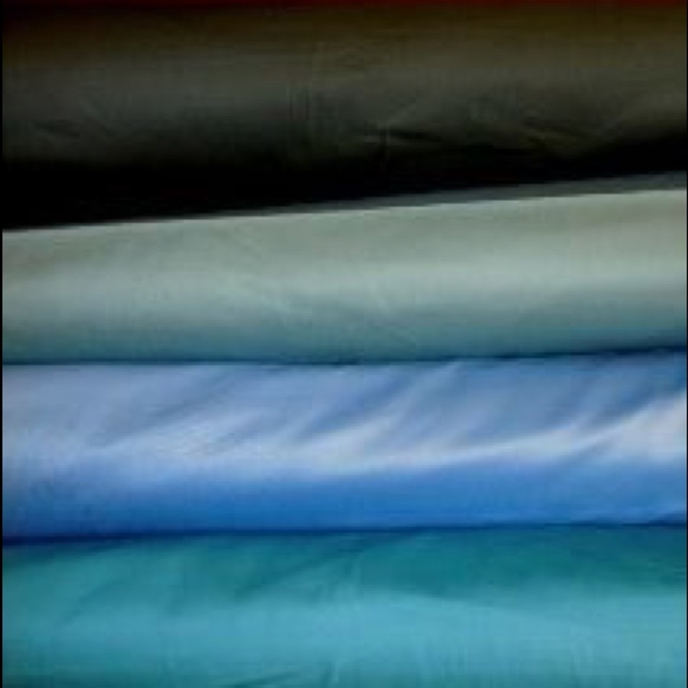 10 yards Cotton Sateen Fabric In cerulan dark blue